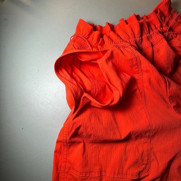 ATHLETA Trekkie Parachute Pants Vermilion Orange - Picture 9 of 15